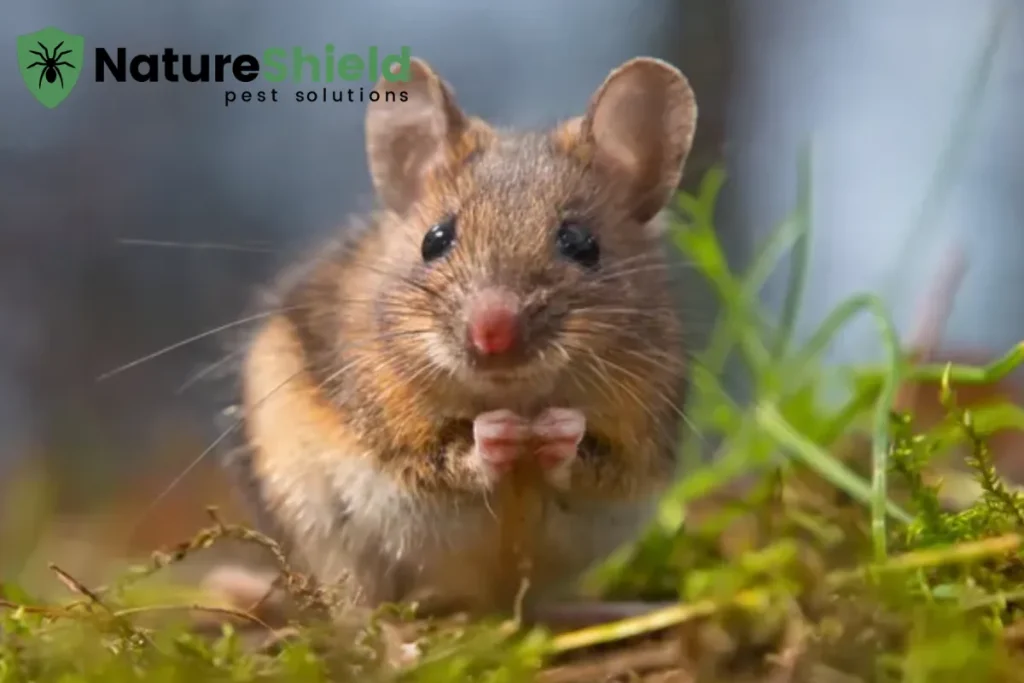 mouse sitting on hind legs